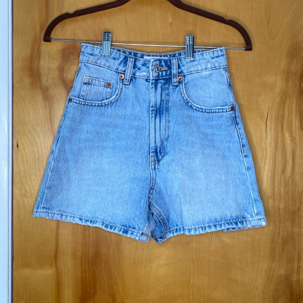 Zara denim shorts